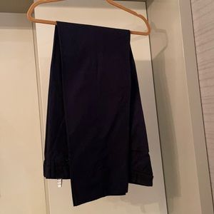 Sisley / Used effect chinos US size 40 navy Used.